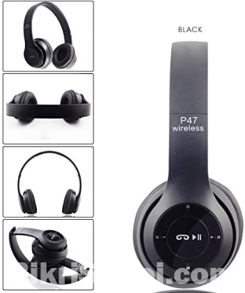 P47 Bluetooth wireless headphones.